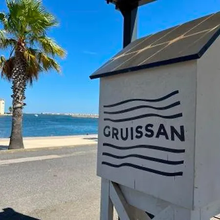 Vue 2/3 Pers à 50m Grazel, Parking Sécurisé - Fr-1-796-47 Appartamento Gruissan