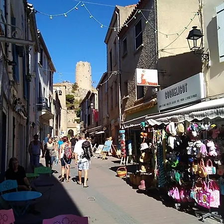 Vue 2/3 Pers à 50m Grazel, Parking Sécurisé - Fr-1-796-47 Gruissan