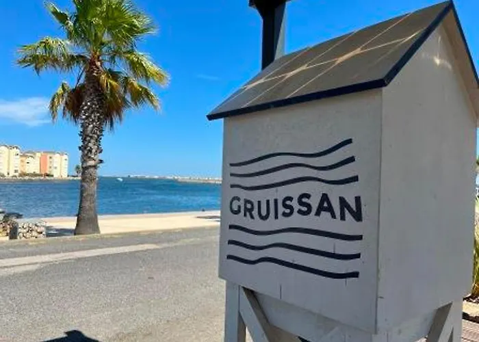 Vue 2/3 Pers A 50m Grazel, Parking Securise - Fr-1-796-47 Apartmán Gruissan